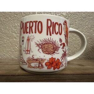 Starbucks Puerto Rico Been There Series Collection Coffee Mug 14oz Pre Owned EUC